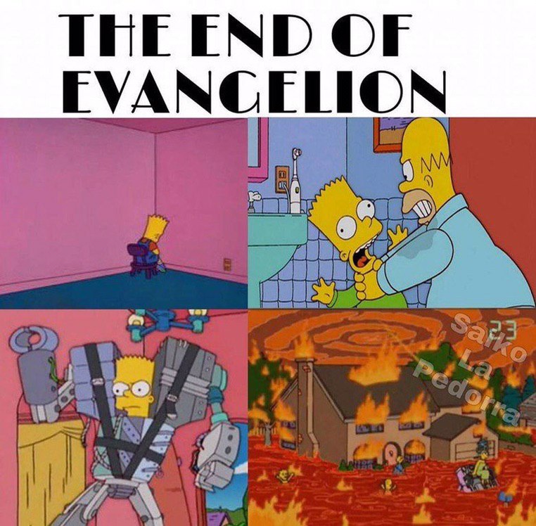 THE END OF