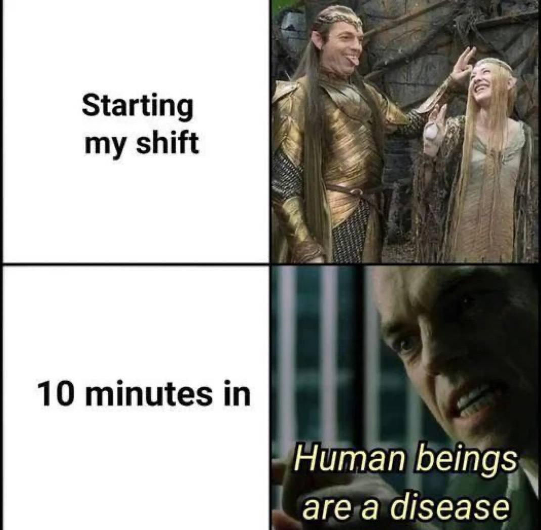 Starting я 48 my shift 10 ттще$ Human beings аге‘а disease