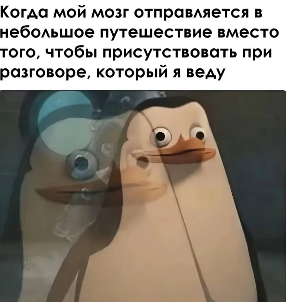 Когда мой мозг отправляется в небольшое путешествие вместо ого, чтобы присутствовать при разговоре, который я веду