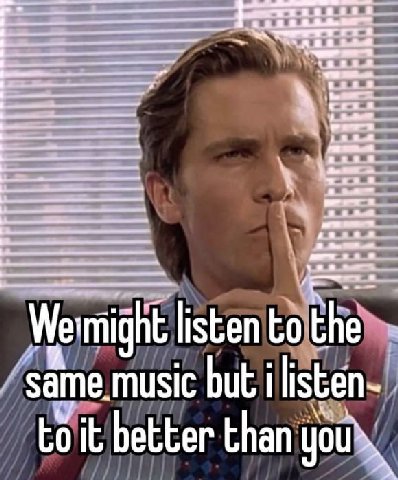 Wermight listen tothe Vid but better than