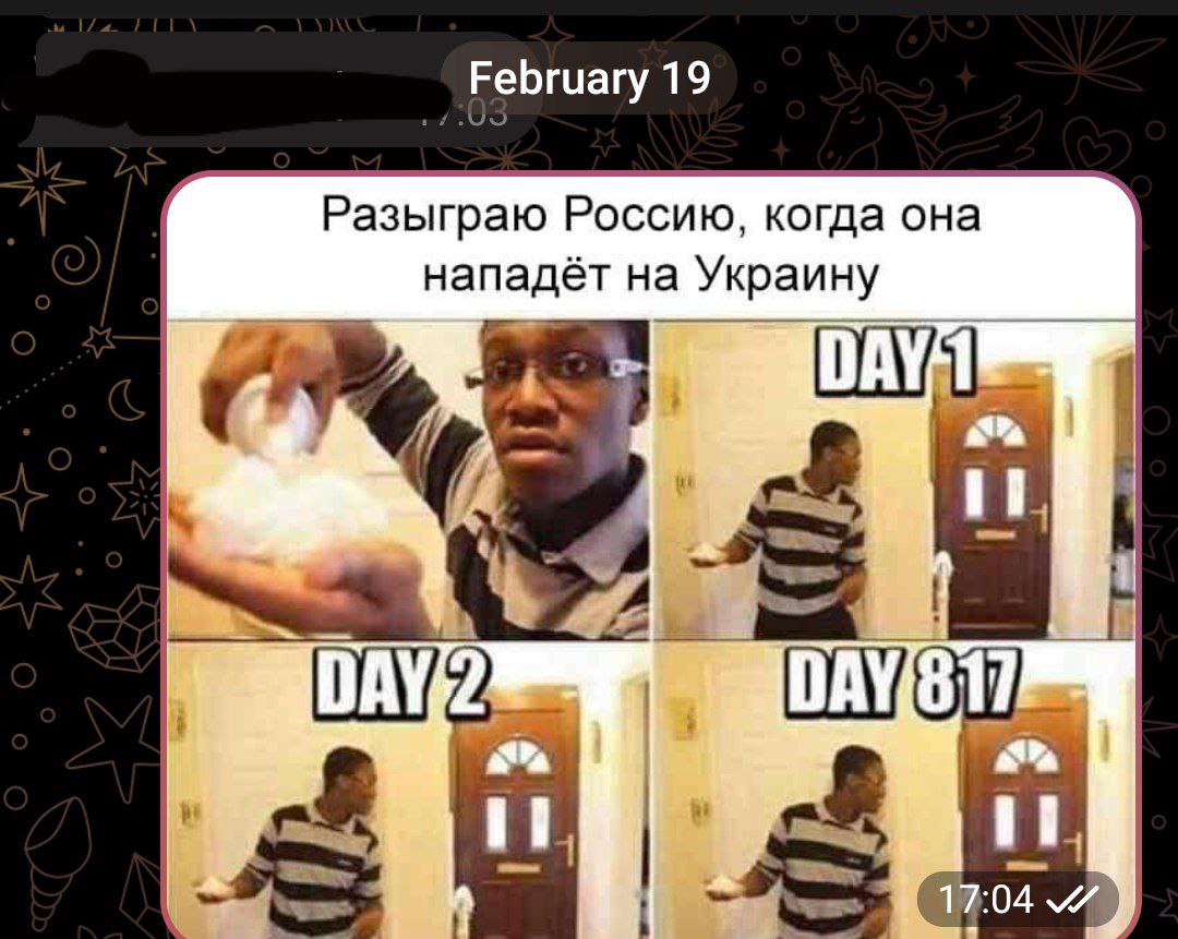 February 19 Разыграю Россию, когда нападёт на Украину 7 04