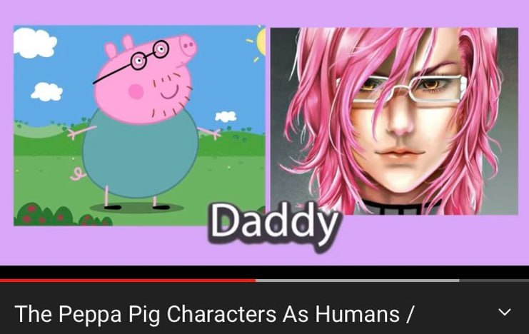 The Peppa Pig Characters As Humans