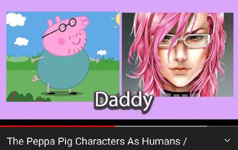 The Peppa Pig Characters As Humans