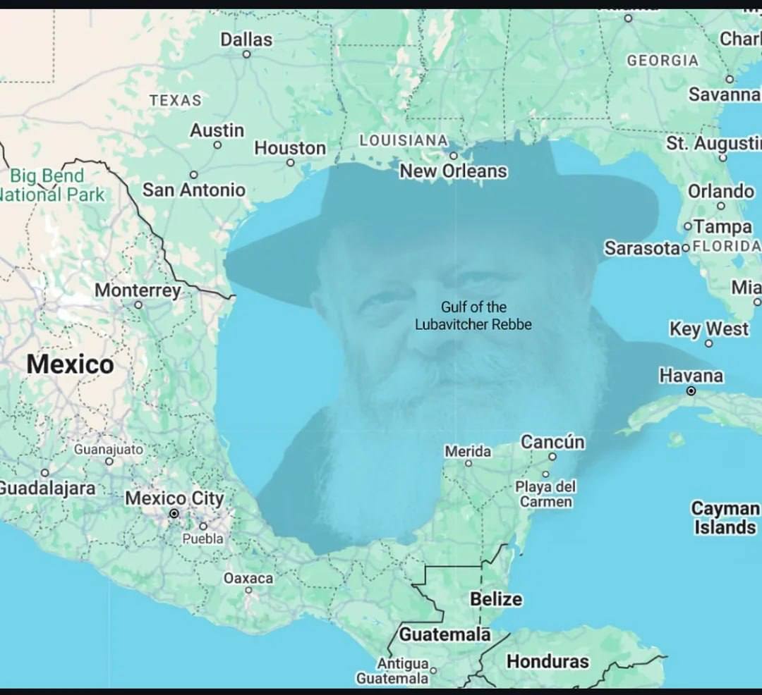 о Dallas Char! ‘i GEORGIA о. TEXAS Savanna Austin LOUISIANA Augusti о New Orleans Park San Antonio Orlando о оТатра SarasotaoFLORIDA Monterrey Mia Gulf of the о Lubavitcher Rebbe Key West Mexico Guana