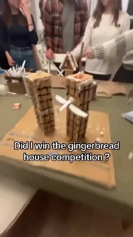 Dill winithe gingerbread ’ Did|liwinkthe gingerbread house|competition ? 4 Ва мп пе’отоегьгеая Ира мине опоетьгеаа]
