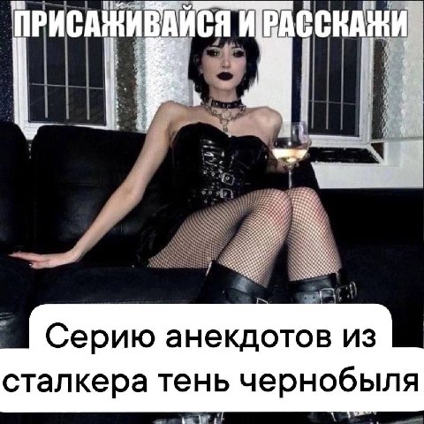 Серию анекдотов из сталкера тень чернобыля