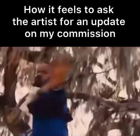 the artist for an update