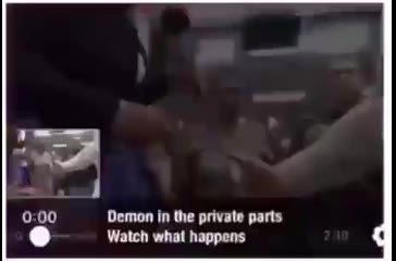 0, He came again and he slept with me inst week. Deliverance of Evil’Spirit Ri | Deliverance of EvllSpirit $ | 0:00 Demon in the private parts e Watch what happens С