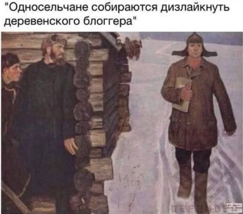 "Односельчане собираются дизлайкнуть деревенского блоггера"