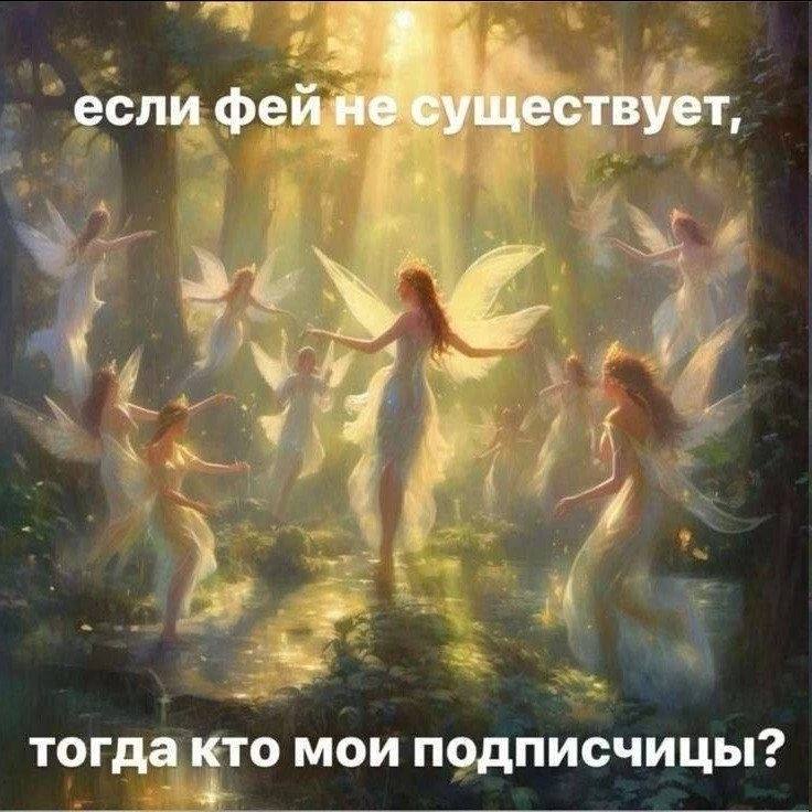 если фейн уществует, тогда кто мои подписчицы?