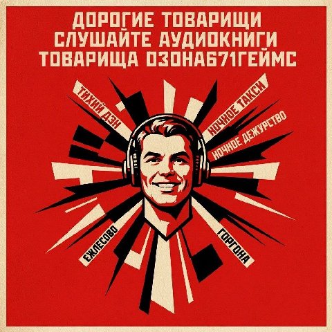 ДОРОГИЕ ТОВАРИЩИ СЛУШАЙТЕ АУДИОКНИГИ ТОВАРИЩА ОЗОНАБ71ГЕЙМС