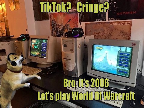TikTok? Cringe? lls. play World