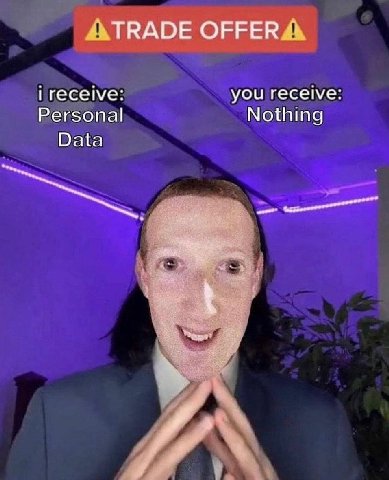 TRADE OFFER i receive: you receive: Personal Nothing Data