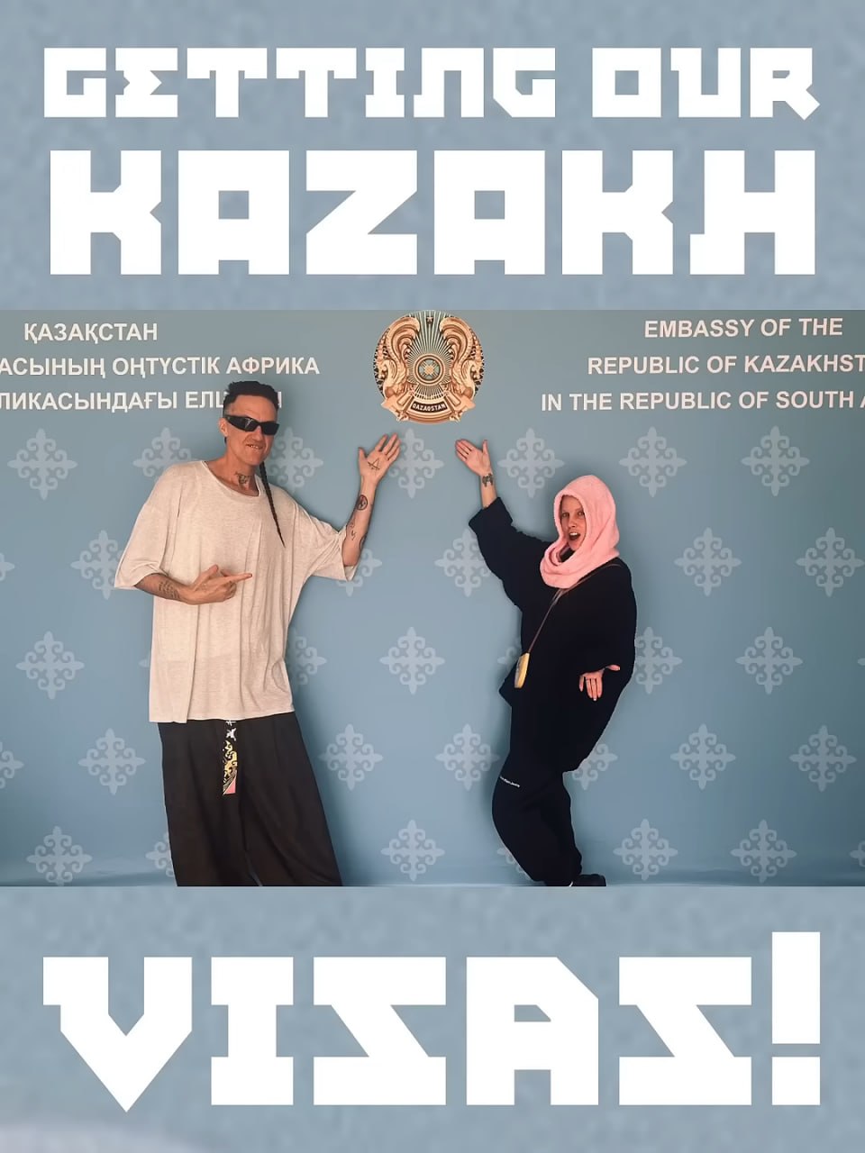 КАЗАКСТАН EMBASSY OF THE АСЫНЫН OHTYCTIK АФРИКА REPUBLIC OF KAZAKHS1 ПИКАСЫНДАРЫ ЕЛЕ IN THE REPUBLIC OF