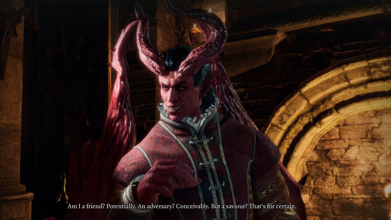 4 Wey 4. и friend? Potentially. An adversary? Conceivably. But a saviour? That's for certain.