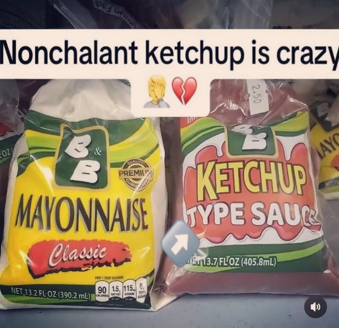 onchalant ketchup is craz
