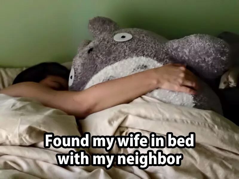 -Found тумНет bed with my neighbor