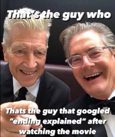 guy who Thats guy that googled explained” after watching the movie