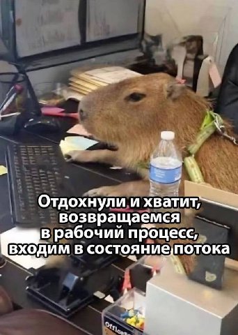 5 Отдохнули и возвращаемся в рабочий процесс, входим в состояниепотока