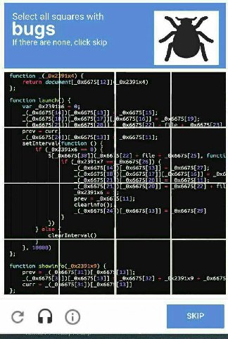 Captcha for programmers