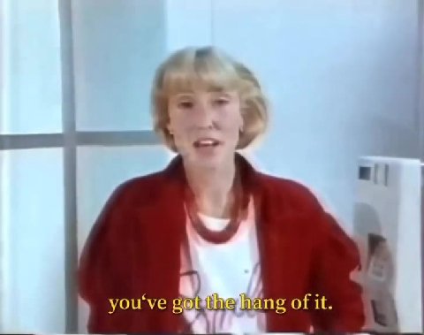 you've of it.
