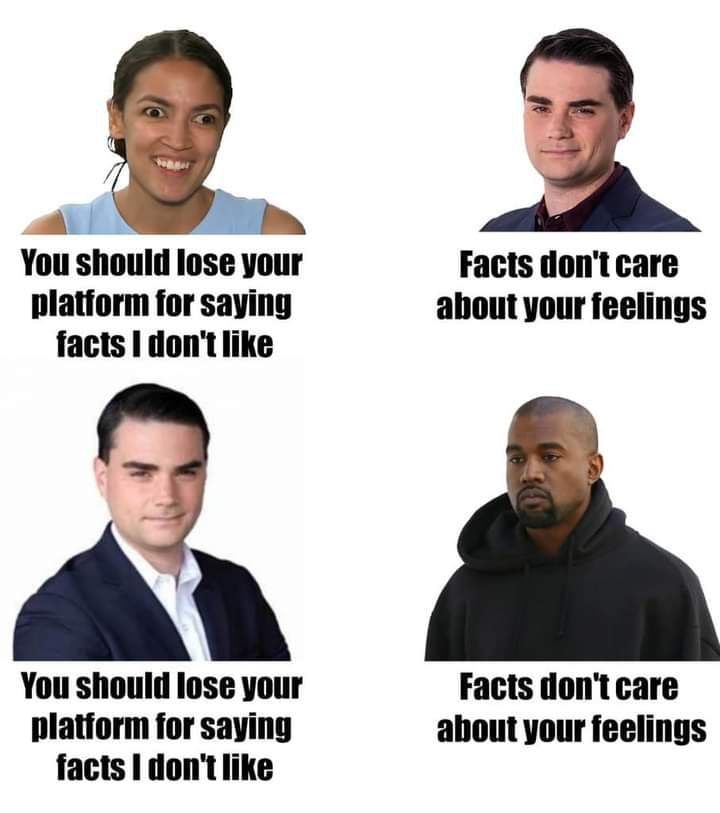 You ‘should lose your Facts don't care platform for saying about your feelings facts don't like You should lose your Facts don't care platform for saying about your feelings facts don't like