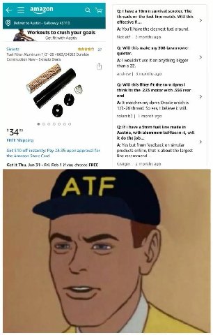 О: have a survival scooter. The amazon threads on the fuel line match. Will this effective Deliver to Austin Galloway 43119 A: You'll have the cleanest fuel around. Workouts to crush your goals Get fi