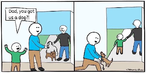Dad, you got at