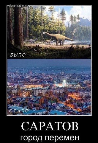 БЫЛО СТАЛО САРАТОВ город перемен
