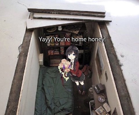 Yayy! home honey! we