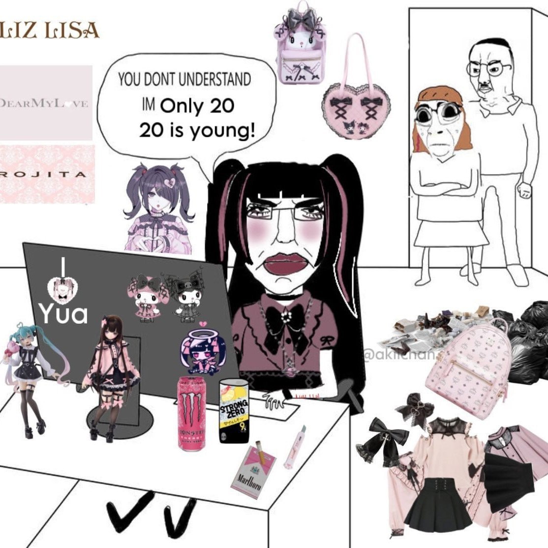 LISA YOU DONT UNDERSTAND 20 2) 20 is young! Уча bal a