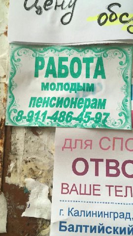 4 пенсионерам для СПС 7 OTBC 4 ВАШЕ ТЕЛ Калининград. Балтийский