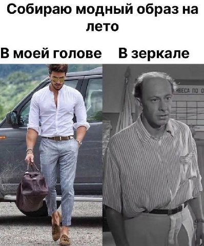 Собираю модный образ на лето В моей голове В зеркале a