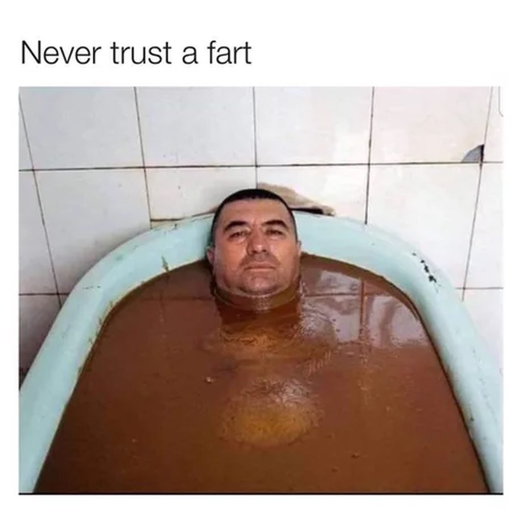 Never trust а fart