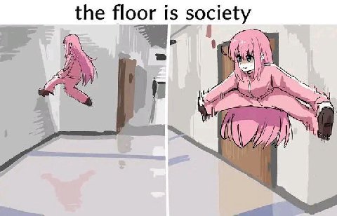 the floor is