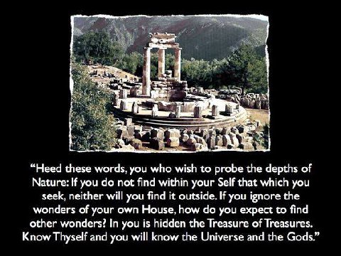 3. К “Heed these words, you who wish to probe the depths of Nature: If you not find within your Self that which you seek, neither will you find it outside. If you ignore the wonders of your own House,