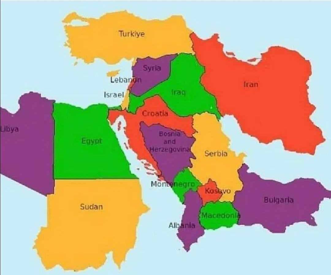 Turkiye Lebar Israel Serbia Mon Sudan