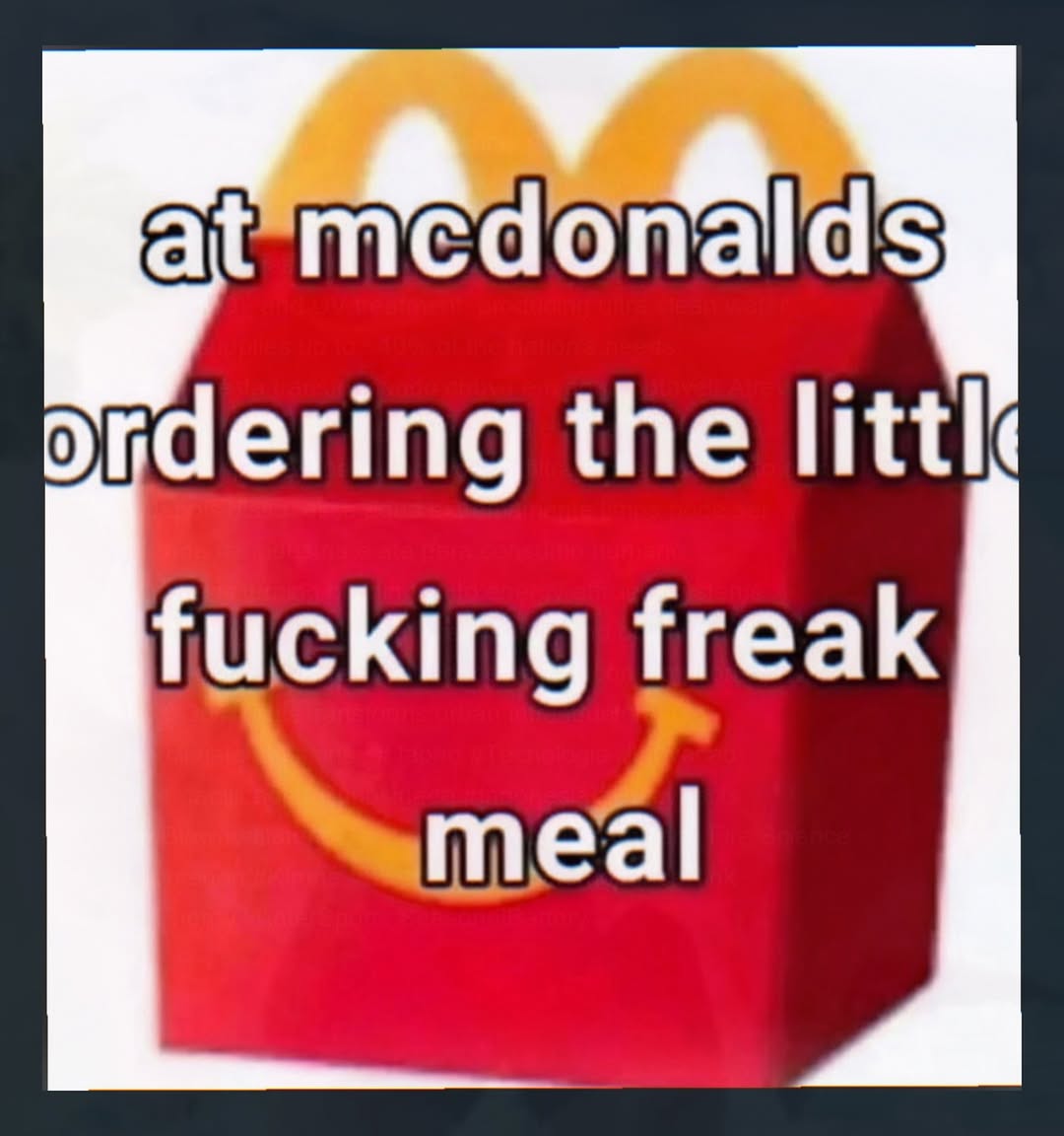 the littl fucking freak