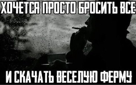 ХОЧЕТСЯ ПРОСТО БРОСИТЬ ВСЕ И СКАЧАТЬ ФЕРМУ