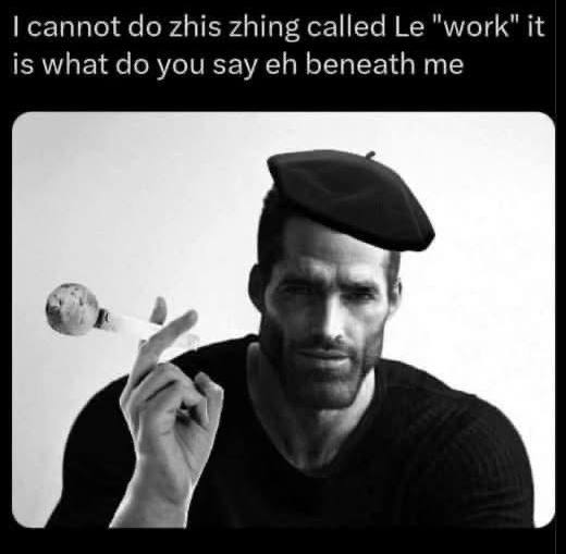 cannot 21$ zhing called "work" it is what you say beneath me