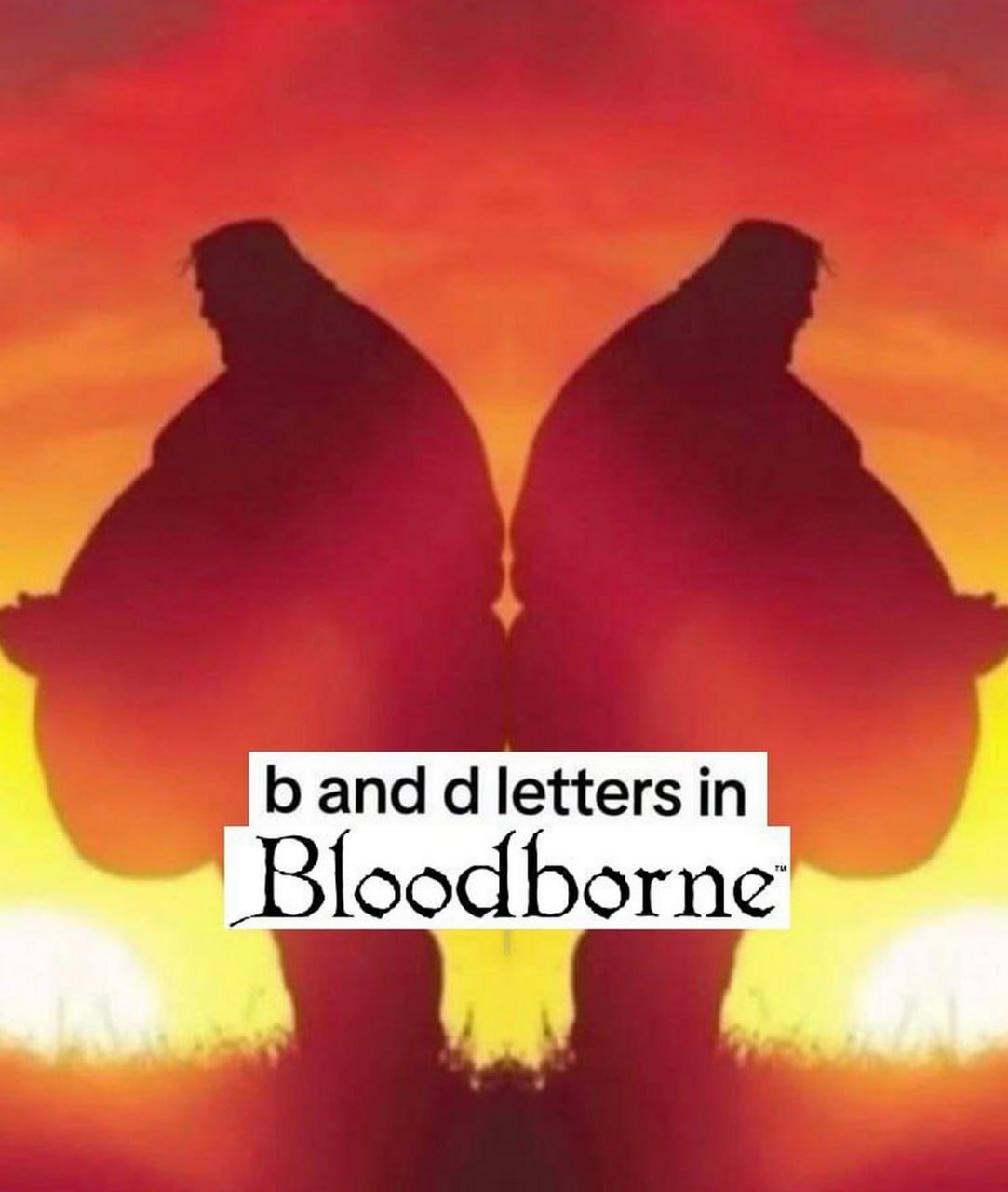and letters in Bloodborne