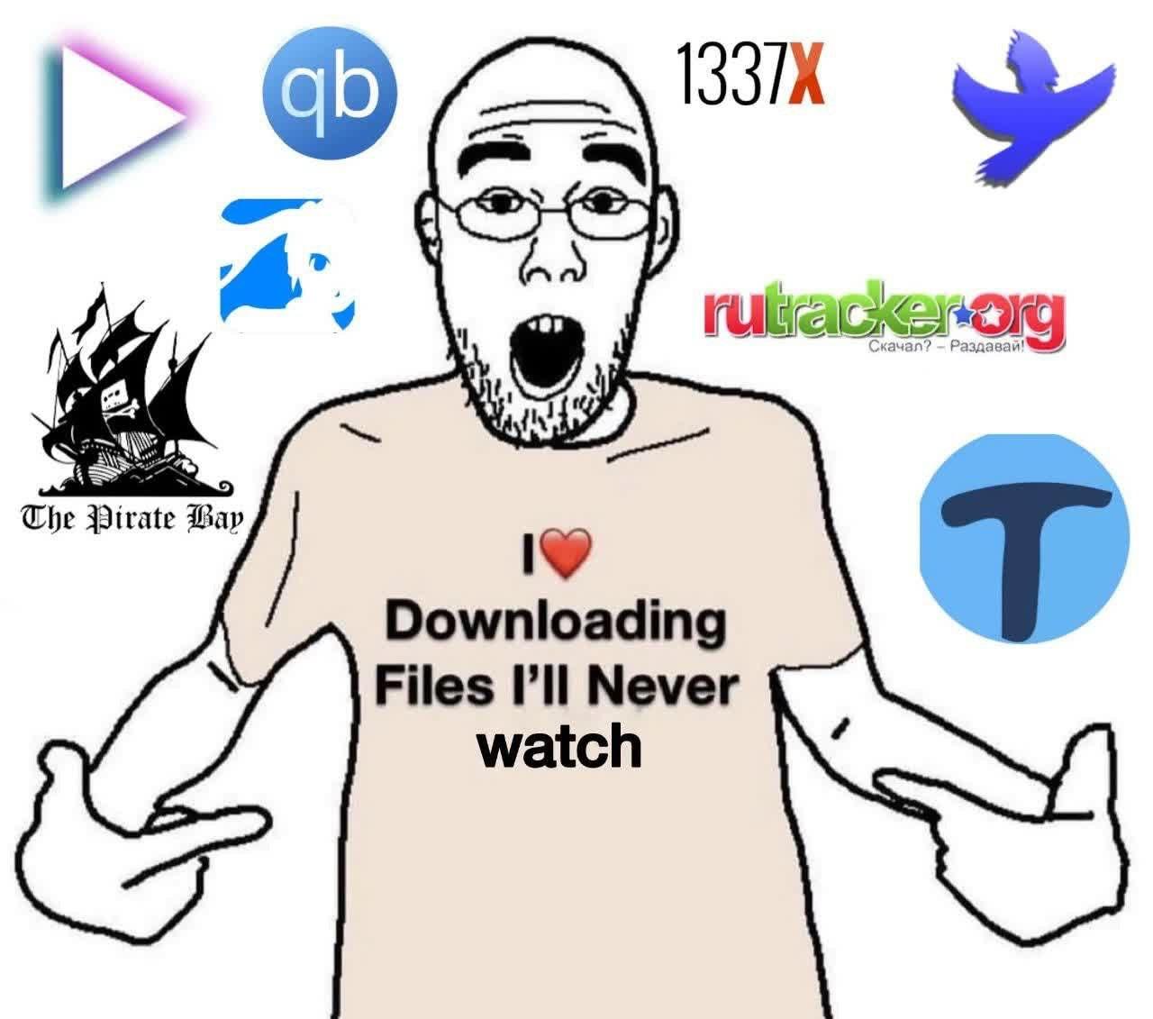 The Pirate Bay Downloading Files Never “a