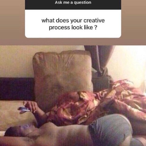 Ask а question what does your creative process look like