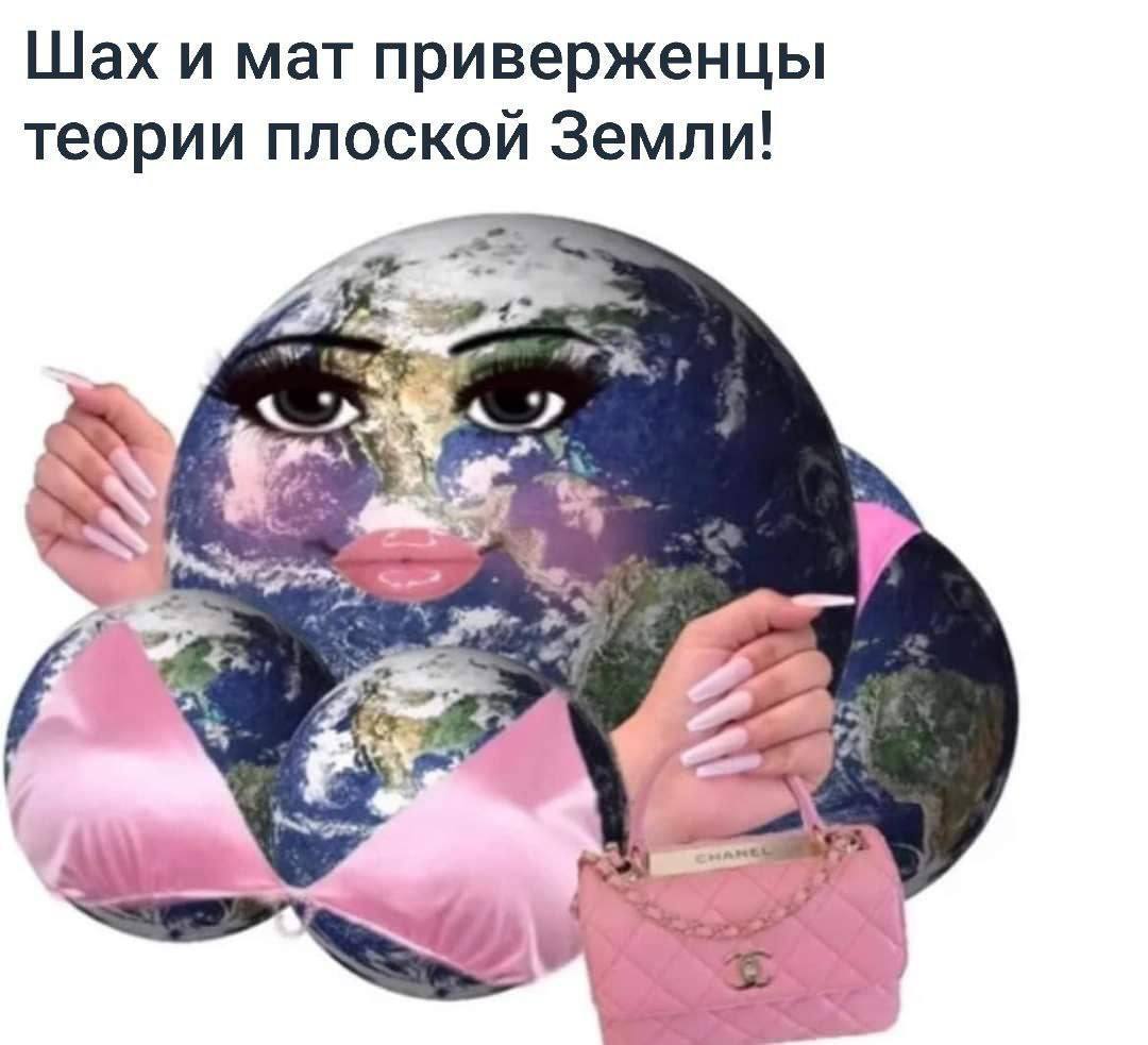 Шах и мат приверженцы теории плоской Земли!