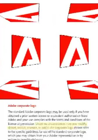 The standard Adobe corporate logo may be used only if you have ‘obtained a prior written license or equivalent authorization from ‘Adobe and your use complies with the terms and conditions of the lice