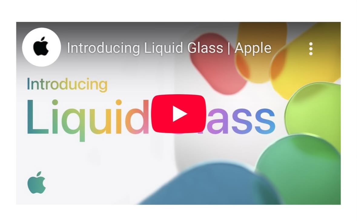 Introducing Liquid Glass Apple Introducing 1