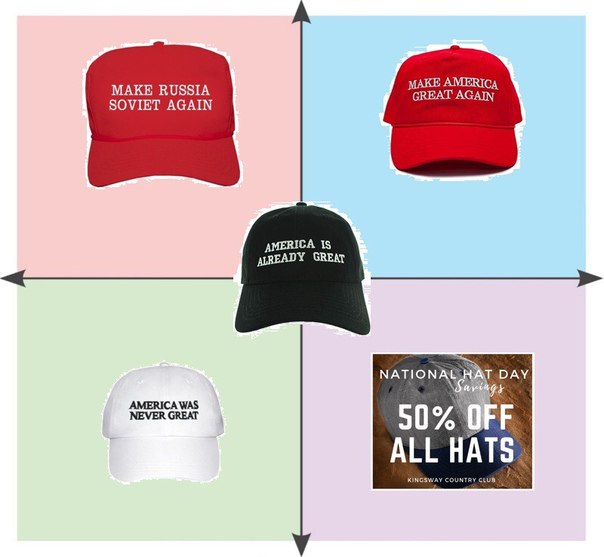 MAKE AMERICA SOVIET AGAIN MAKE RUSSIA “GREAT AGAIN ICA ALREADY GRE&t NATION DAY AMERICA WAS 507