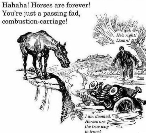 Hahaha! Horses are forever! You’re just a passing fad, combustion-carriage! is He’s right! Damn! 4 4) чая Тат Horses are to travel the true way