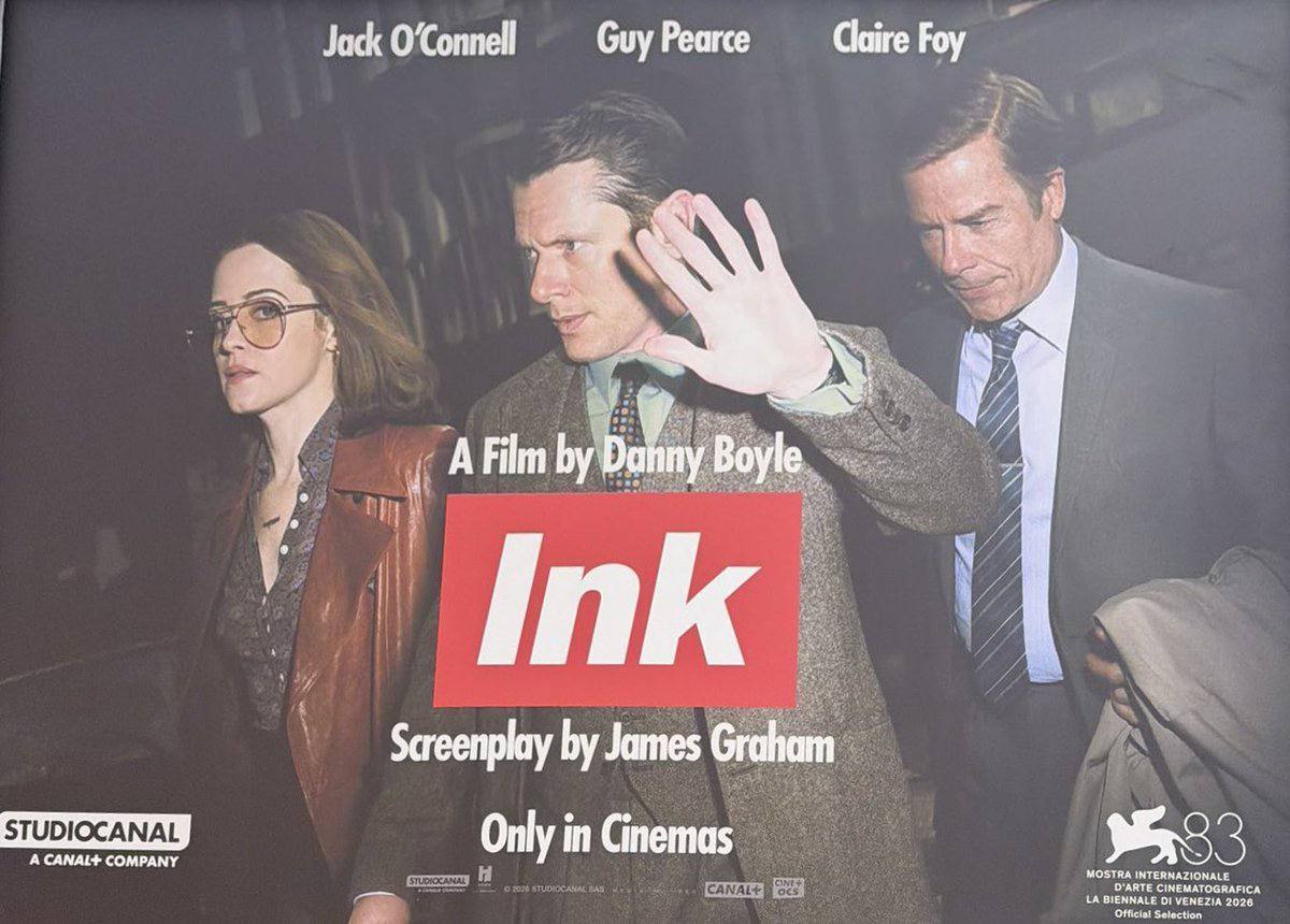 Jack O'Connell Foy и AFilm on Ink Screenplay James A CANAL+ COMPANY Only i in №553 В MOSTRA INTERNAZIONALE BIENNALE VENEZIA 2026 О'АВТЕ CINEMATOGRAFICA Official Selection