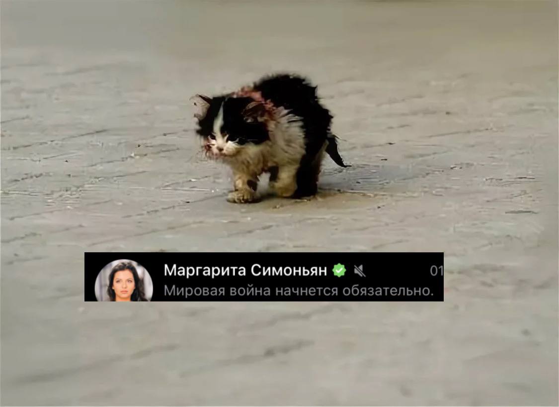 Маргарита Симоньян к 01 Мировая война начнется обязательно.